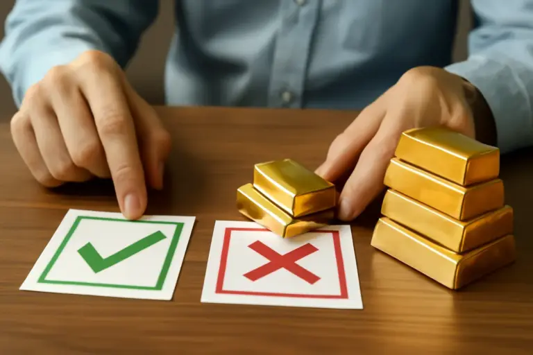 Come evitare errori tipici nel risparmio su metalli preziosi? Azioni concrete per non sprecare denaro