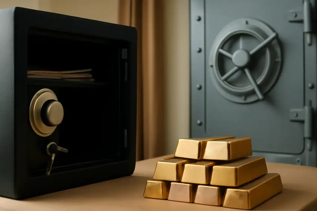 Dove custodire l’oro acquistato? Le opzioni sicure e legali che evitano brutte sorprese