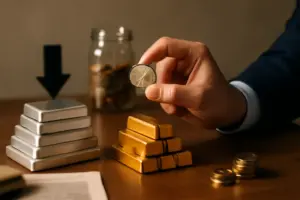 Risparmiare scegliendo l’argento invece dell’oro: quando può convenire davvero per patrimonio e liquidità