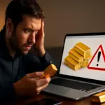 Come evitare le truffe quando si acquista oro online? Cinque segnali d’allarme da riconoscere