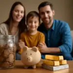 Risparmio familiare protetto da oro e argento: la strategia semplice per chi guarda al futuro dei figli