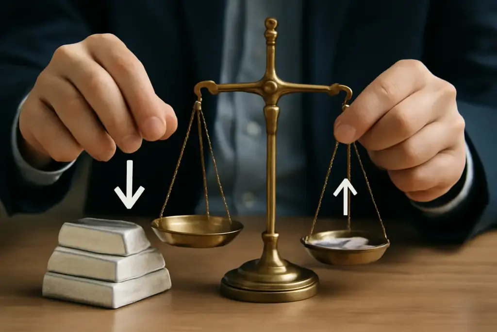 Quale peso di argento è più facile da rivendere? La scelta che fa la differenza al momento della vendita
