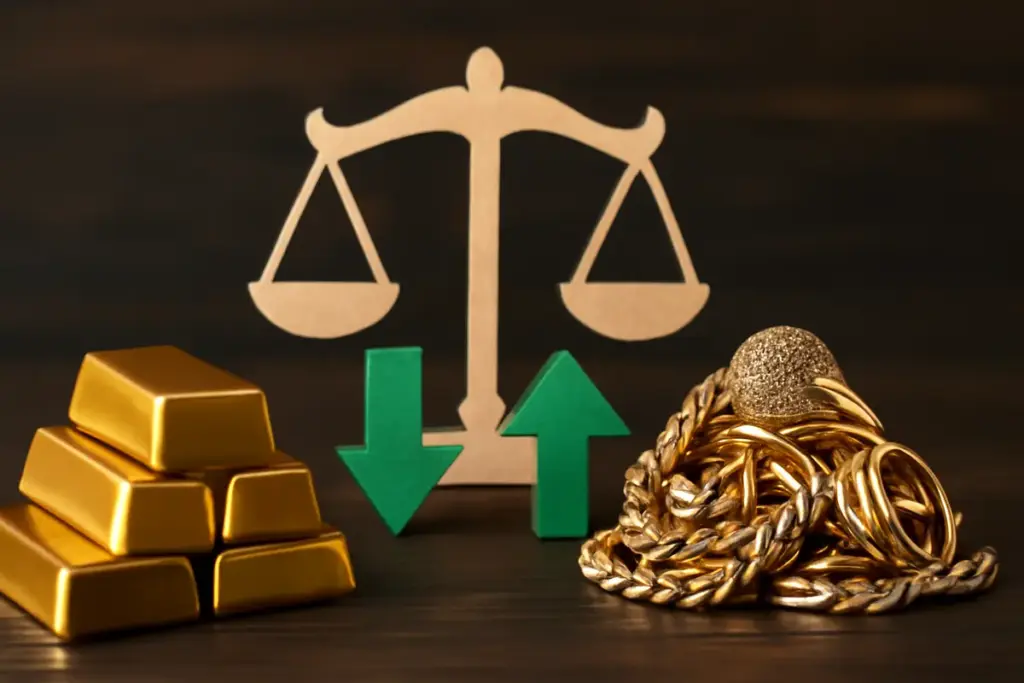 Qual è la differenza tra oro da investimento e oro da gioielleria? Scopri il vantaggio fiscale sconosciuto