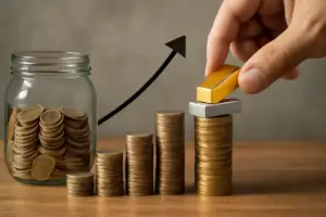 Passare dal risparmio all’investimento in metalli preziosi: la strategia graduale che limita i rischi